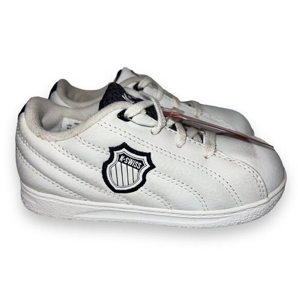 K-Swiss Classic Pro Reversible Tongue Technology White/Navy 21016109 Infant 8.5 - Picture 4 of 11